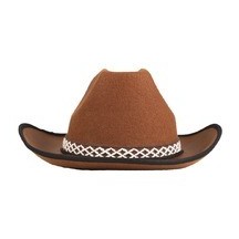 Chapeau Feutre Cowboy Marron – Enfant - 11235 - Chapeaux
