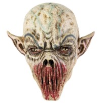 Masque démon sans bouche adulte – Masque intégral Halloween pas cher