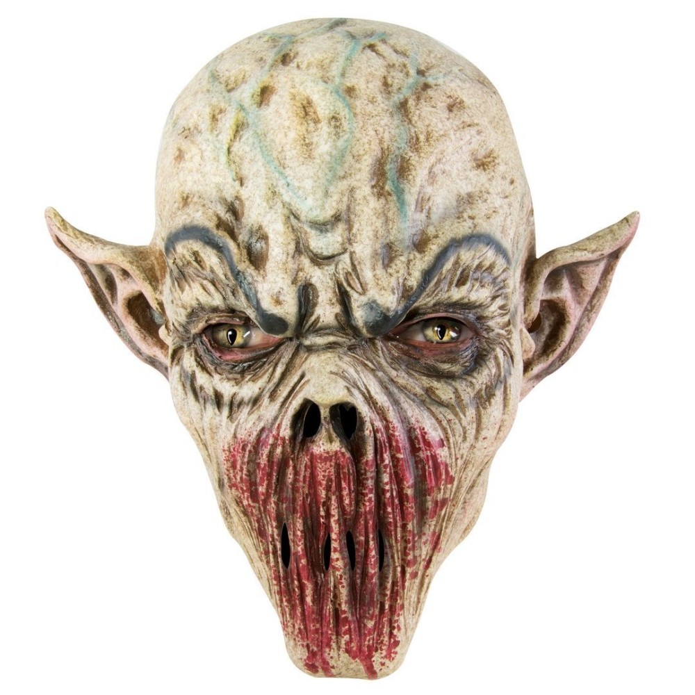 Masque démon sans bouche adulte – Masque intégral Halloween pas cher