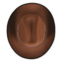 Chapeau Feutre Cowboy Marron – Enfant - 11235 - Chapeaux
