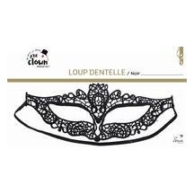 Loup dentelle noir élégant – Masque bal masqué pas cher