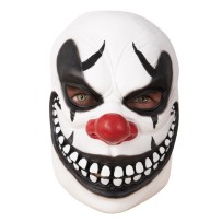 Masque clown effrayant adulte – Déguisement Halloween pas cher