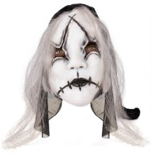 Masque poupée d’horreur adulte – Masque Halloween pas cher