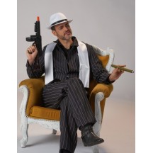 Déguisement gangster noir homme pas cher | Fiesta Factory