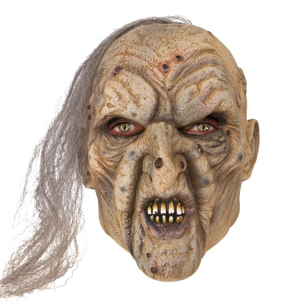 Masque sorcier terrifiant intégral adulte – Masque Halloween pas cher