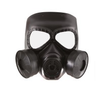 Masque à gaz noir adulte – Accessoire déguisement pas cher