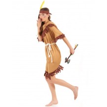 Déguisement indienne bicolore femme -  - Costumes adulte