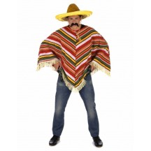 Poncho mexicain adulte pas cher | Fiesta Factory