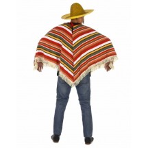 Poncho mexicain adulte pas cher | Fiesta Factory