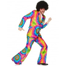 Déguisement hippie psychédélique homme -  - Costumes adulte