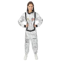Costume astronaute femme argent pas cher | Fiesta Factory