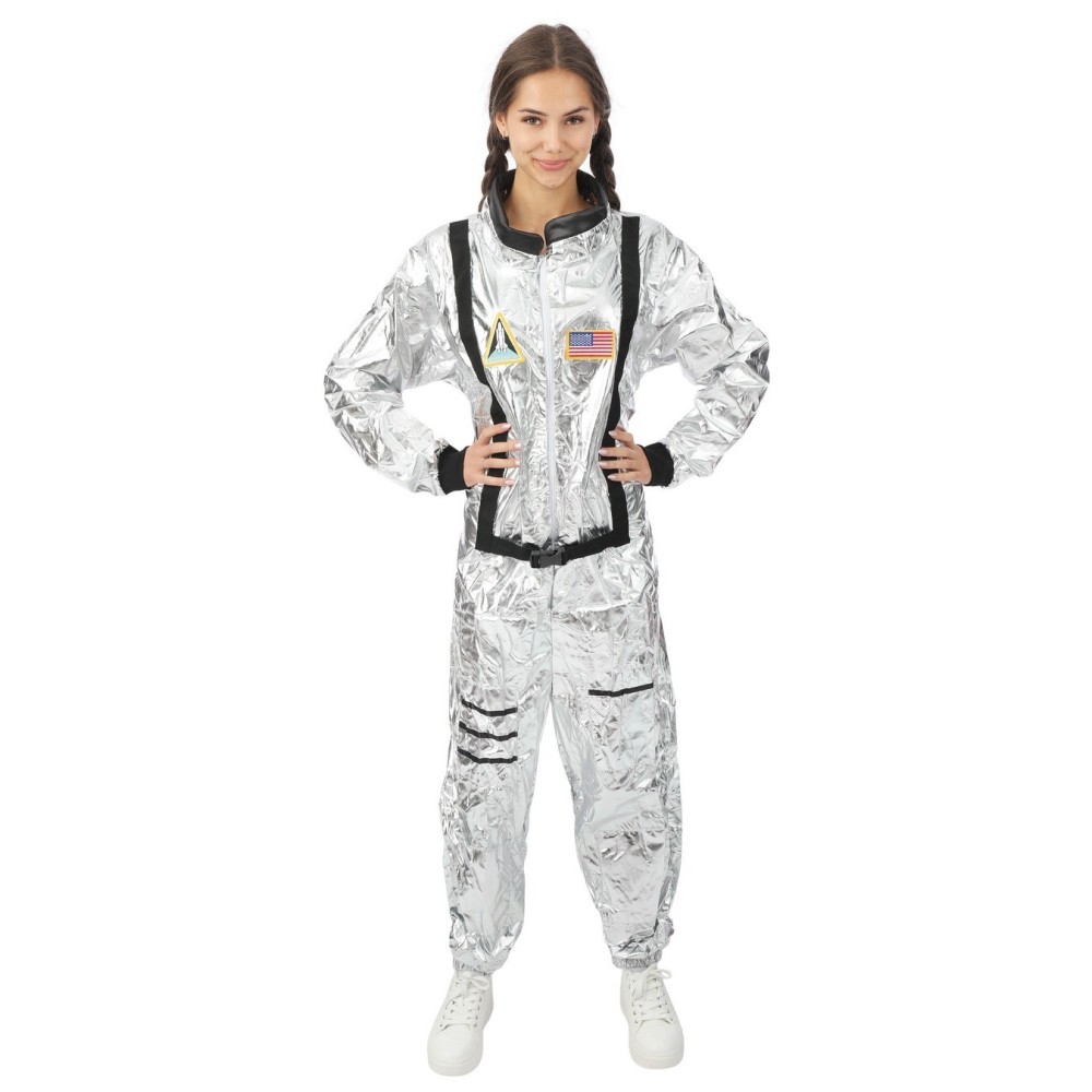 Costume astronaute femme argent pas cher | Fiesta Factory