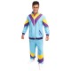 Costume années 80 homme bleu pas cher | Fiesta Factory