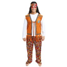Costume hippie homme S/M pas cher | Fiesta Factory