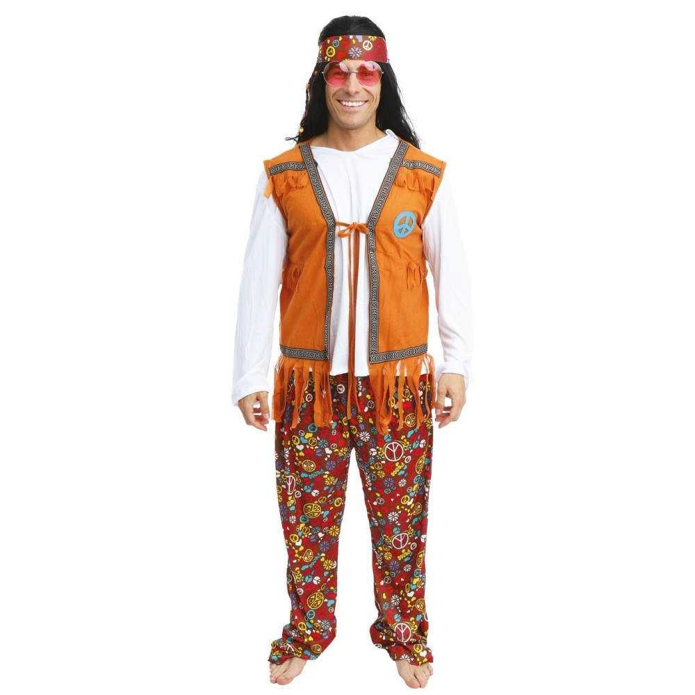 Costume hippie homme S/M pas cher | Fiesta Factory
