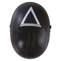 Masque noir triangle – masque géométrique original soirée