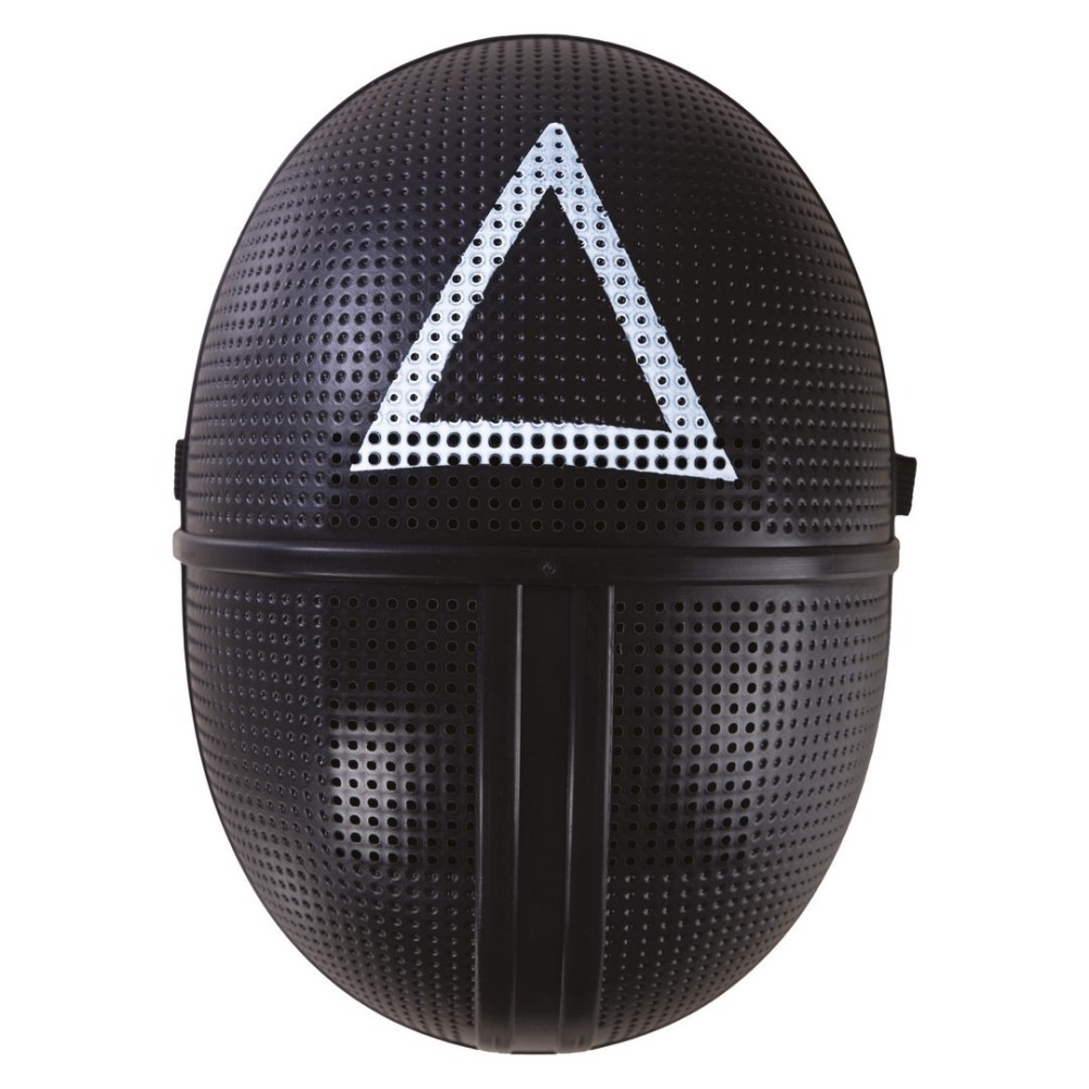 Masque noir triangle – masque géométrique original soirée