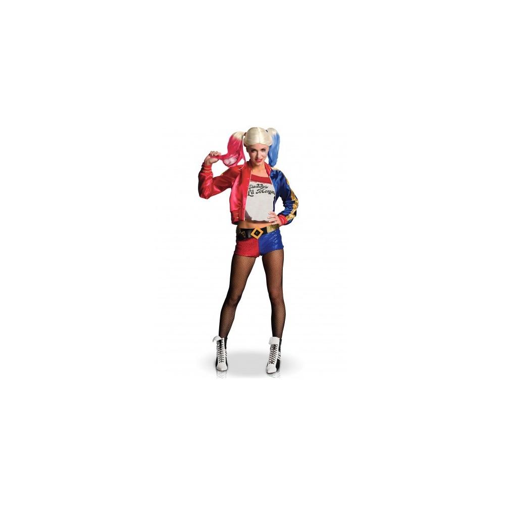 Déguisement luxe Harley Quinn Suicide Squad™ femme pas cher | Fiesta Factory