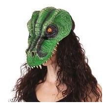 Masque dinosaure adulte réaliste – déguisement Halloween