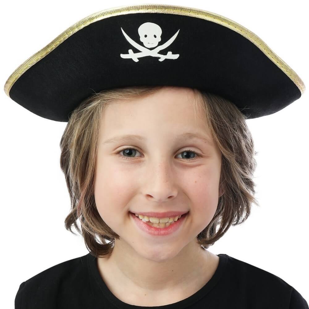 Chapeau Feutre Pirate – Enfant - 24700 - Chapeaux