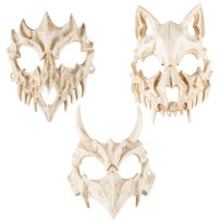 Masque squelette animal adulte – modèle aléatoire Halloween