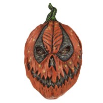 Masque citrouille effrayante adulte – masque intégral Halloween