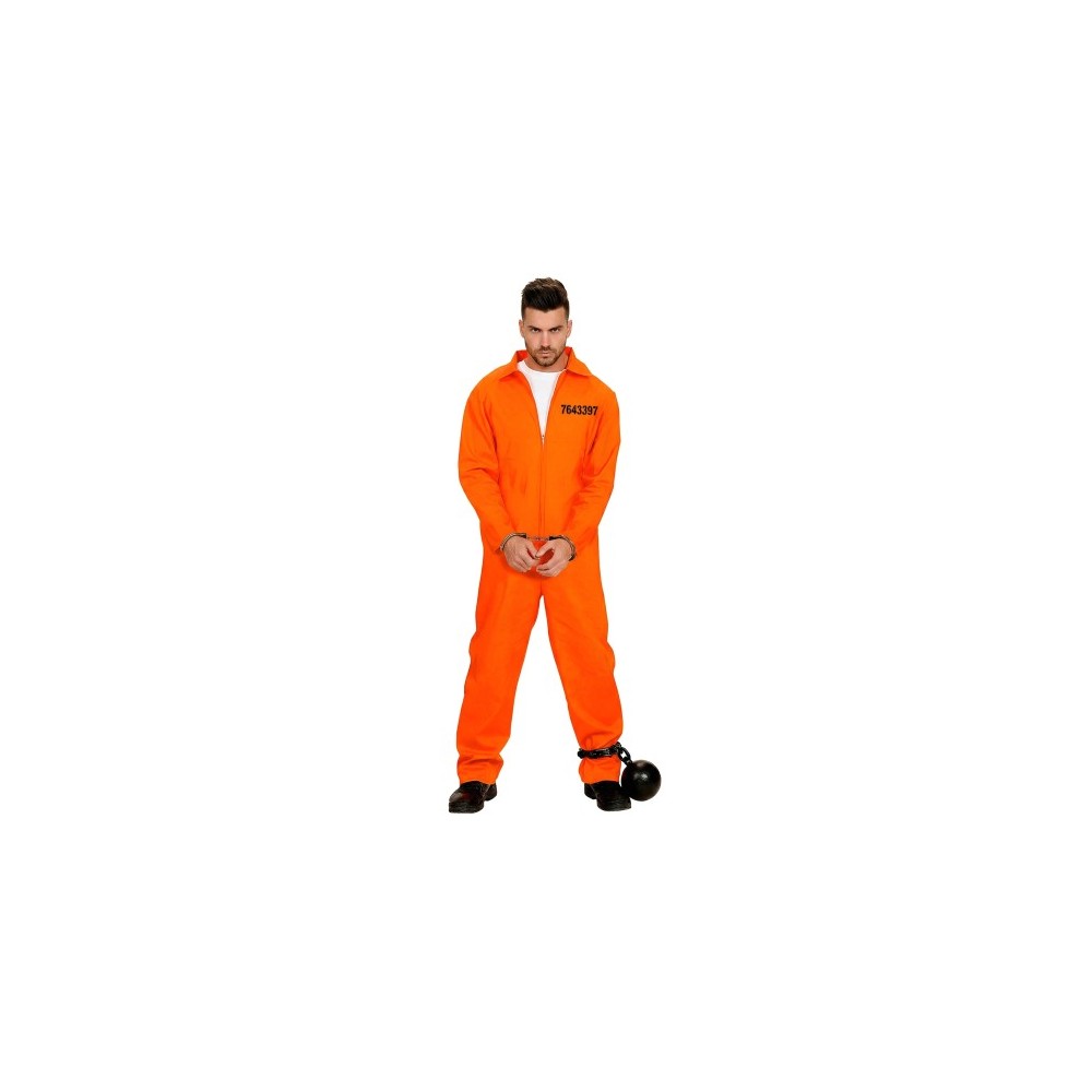 Déguisement prisonnier orange homme pas cher – Fiesta Factory