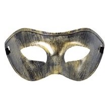 Loup doré élégant – Masque bal masqué et soirée déguisée