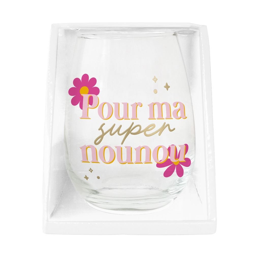 Verre super nounou cadeau remerciement pas cher – Fiesta Factory