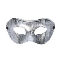 Loup argenté élégant – Masque bal masqué et soirée déguisée