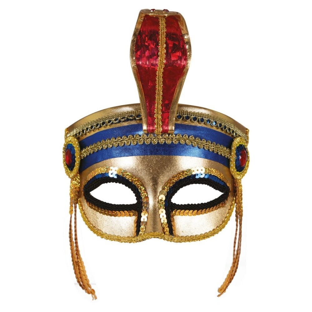 Demi-masque pharaon adulte – Masque égyptien déguisement carnaval