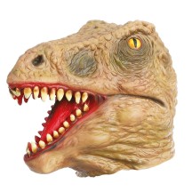 Masque T-Rex adulte intégral – Déguisement dinosaure réaliste