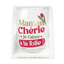 Verre Maman chérie cadeau original pas cher – Fiesta Factory