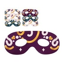 Loups en papier lot de 6 – Masques fête et soirée déguisée