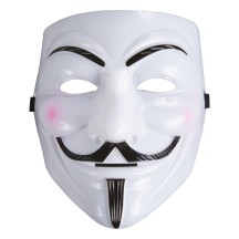 Masque Anonymous adulte – Masque Guy Fawkes soirée déguisée