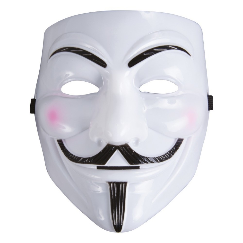 Masque Anonymous adulte – Masque Guy Fawkes soirée déguisée