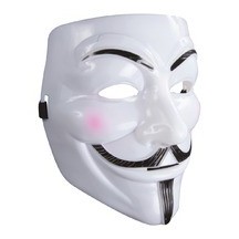Masque Anonymous adulte – Masque Guy Fawkes soirée déguisée