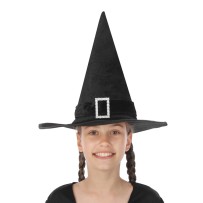 Chapeau de Sorcière Enfant avec Boucle - 24702 - Chapeaux