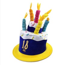 Chapeau anniversaire 18 ans pas cher | Fiesta Factory à petit prix