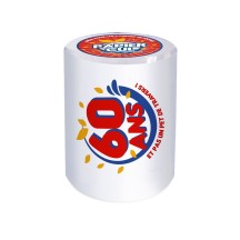 Papier WC 60 ans humoristique – Cadeau drôle anniversaire - Fiesta Factory