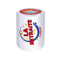 Papier WC retraite humoristique – Cadeau départ original - Fiesta Factory