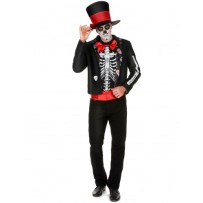 Déguisement squelette Dia de los Muertos homme pas cher – Fiesta Factory