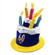 Chapeau anniversaire 60 ans pas cher | Fiesta Factory à petit prix