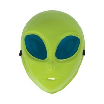 Masque extraterrestre vert adulte – Déguisement alien réaliste