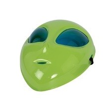 Masque extraterrestre vert adulte – Déguisement alien réaliste
