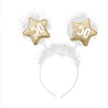Serre-tête étoile 50 ans pas cher – Fiesta Factory