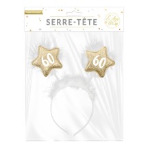 Serre-tête étoile 60 ans pas cher – Fiesta Factory
