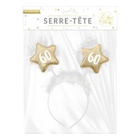 Serre-tête étoile 60 ans pas cher – Fiesta Factory