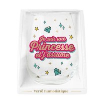 Verre princesse cadeau femme original pas cher – Fiesta Factory