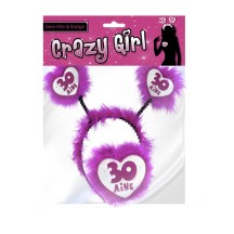 Serre-tête et badge 30 ans pas cher – Fiesta Factory